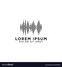Audio Wave Logo Design Template