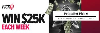 pointsbet pick 6 how it works win up