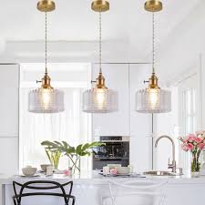 Kitchen Pendant Light Glass Lamp Room