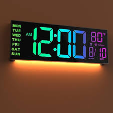 Large Digital Wall Clock For 2023