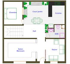 plan archi maison 100 m² cours btp