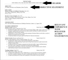 Strong Objective Statements For Resumes Professional Statement