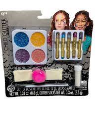 child glitter makeup kit set by rubies