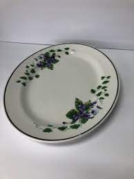 Sweet Violet Oval Platter