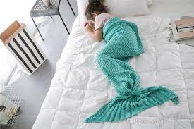 140cm for kids mermaid tail blanket