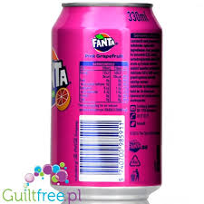 fanta pink gfruit zero 330ml sugar