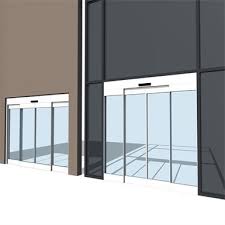 Automatic Sliding Door All Glass