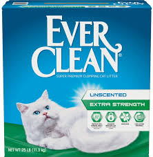 Fill your clean litter box with 3 to 4. Amazon Com Ever Clean Extra Strength Clumping Cat Litter Unscented 25 Pounds Pet Litter Pet Supplies