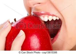 Resultado de imagen de morder la manzana