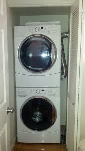 Manuals and user guides for kenmore washer/dryer. How To Move Stacked Washer Dryer From Closet Home Improvement Stack Exchange