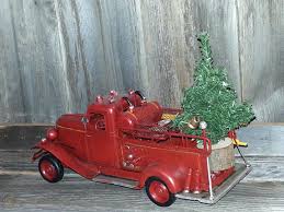 5 out of 5 stars. Large Metal Old Red Fire Truck Rustic Christmas Decor Vintage Free Shipping 1847480277
