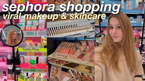 at sephora viral skincare and makeup