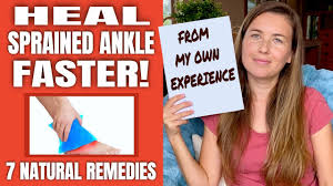 sprained ankle 7 simple natural