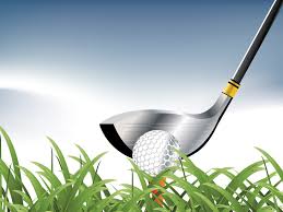 Playing Golf Powerpoint Templates Green Sports Free Ppt