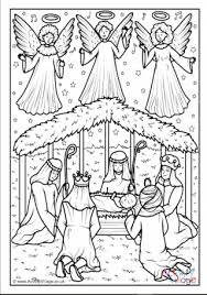 The set includes facts about parachutes, the statue of liberty, and more. Nativity Colouring Pages