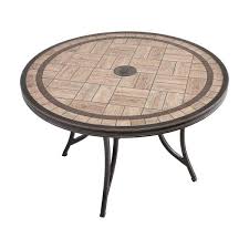 faux wood tile table top dining table