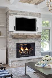 Stone Fireplace With Natural Stone