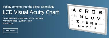 Digital Acuity System Lcd Eye Chart 4 2017