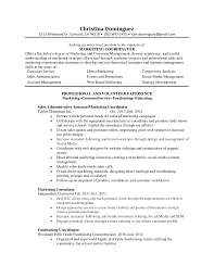 marketing resume objectives examples    examples of marketing resumes Pinterest