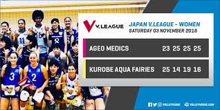League's 40 foreign players and staff are unable to enter japan, while the b. Volleyverse On Twitter Jaja And The Ageo Medics Won Their Opening Japanese V League Division 1 Match Against The Kurobe Aqua Fairies In Four Sets 23 25 25 14 25 19 25 16 Vleague Vleague Or Jp Https T Co Ukd9irinqa