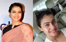 kajol without makeup is carefree well she s always carefree