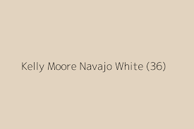 Kelly Moore Navajo White 36 Color Hex