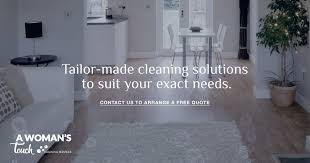 cleaning services a woman s touch