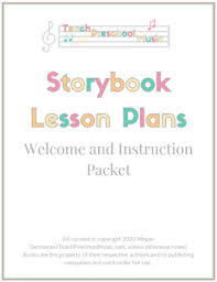 Browse lesson plans that teach students about music with listening maps and glyphs, or give them a chance to compare and contrast musical scores with venn diagrams. Storybook Music Lesson Plans Grades Prek 2 By Megan Desmarais Tpt