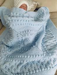 One For The Boys Baby Blanket Knitting