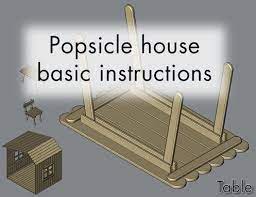 Popsicle House Popsicle Stick Houses