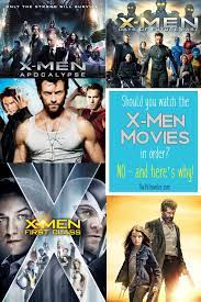 should you watch x men s in order