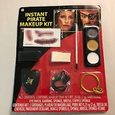 instant pirate makeup kit halloween new