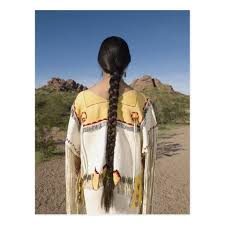 See more ideas about native american, american, native american indians. Native American Woman In Traditional Clothing 2 Postcard Zazzle Com Native American Braids Native American Women Native American Hair