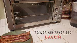 air fryer 360 bacon recipe