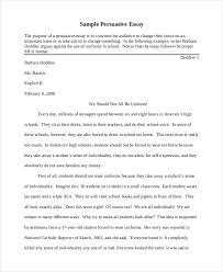 short essay 7 exles format pdf
