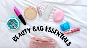 beauty bag essentials for