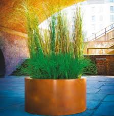 fibreglass planter modern design and a