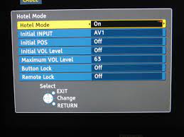 Refer to the paper manual and the actual menu in the tv etc. How To Switch A Panasonic Tv To Av Using Tv Hotel Mode Turbofuture
