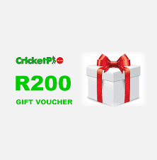 cricketpro gift voucher r200 cricketpro