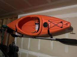 wall mounted kayak storage rack with