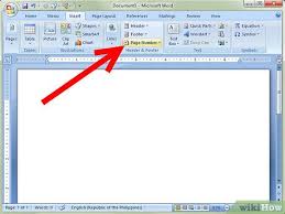 How To Insert Page Numbers In Microsoft