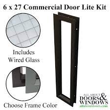 Commercial Door Lite 6 X 27 Wire