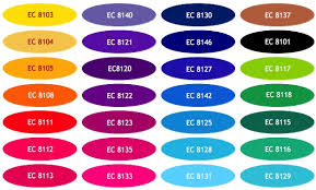 Plastisol Standard Colours Screen Colour Systems