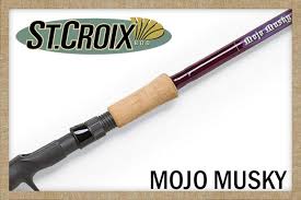 St Croix Mojo Musky Rods