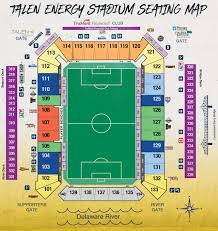30 Most Popular Talen Energy Stadium Seating Chart