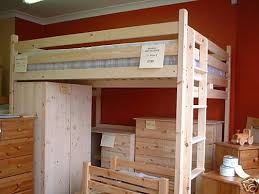 double loft bed high sleeper 4ft or