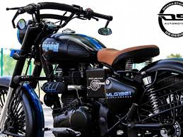 This Modified Royal Enfield Classic 350 Is Sinfully Elegant