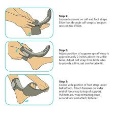drop foot orthotic brace