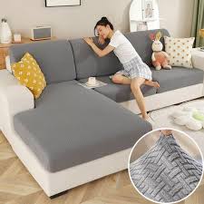 Elastic Soft Sofa Seat Cushion Cover