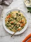 chicken   soup    risotto style